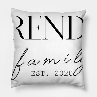 Brenda Family EST. 2020, Surname, Brenda Pillow