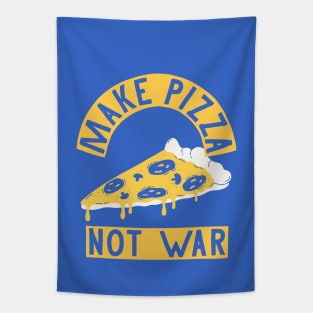 Make Pizza, Not War Tapestry