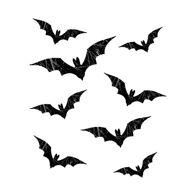 Flying Bats by LunaMay