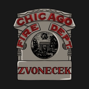 Brian 'Otis' Zvonecek | Chicago Fire Badge T-Shirt