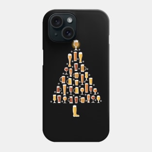 Beer Christmas Tree Phone Case