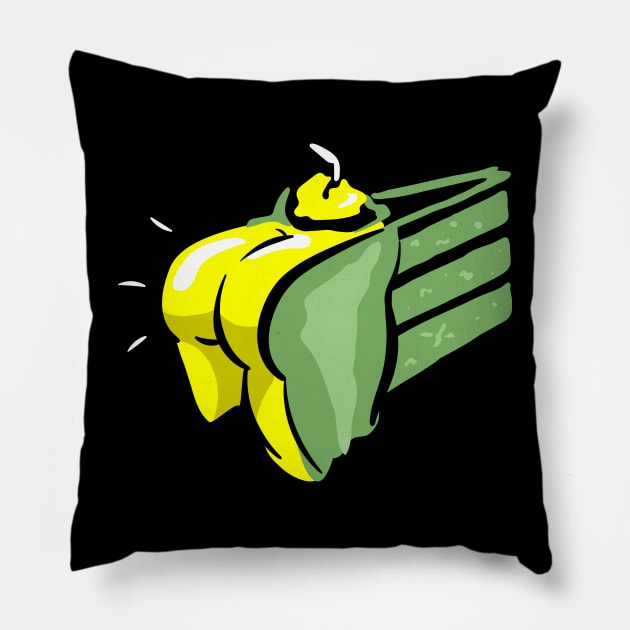 Rogue X-Men 97 Cake is a lie Pillow by technofaze