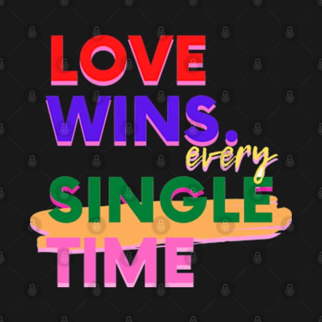 Love Wins Every Single Time by ctrlzie