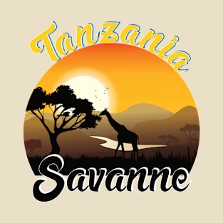 Tanzania Savanne with cool animals T-Shirt