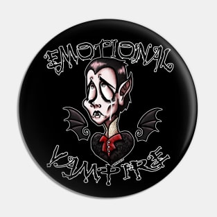 Emotional Vampire (Masculine Version) Pin