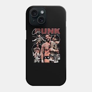 CM Punk Vintage Bootleg Phone Case