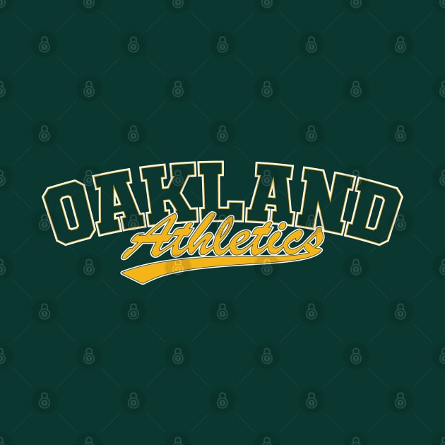 Oakland Athletics by Nagorniak