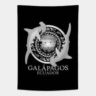 Hammerhead Sharks Ecuador Galápagos Tapestry