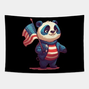 Funny Save The Pandas Tapestry