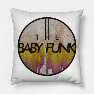 THE BABY FUNK - VINTAGE YELLOW CIRCLE Pillow