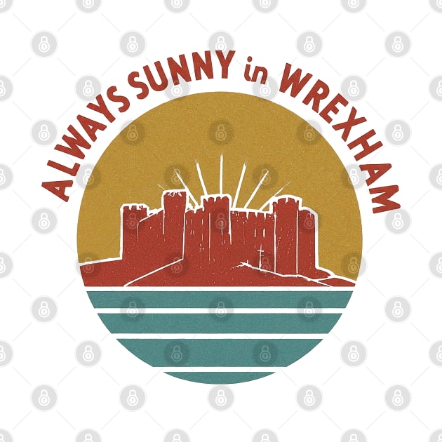 Always Sunny in Wrexham - Vintage Style Castle by Retro Travel Design