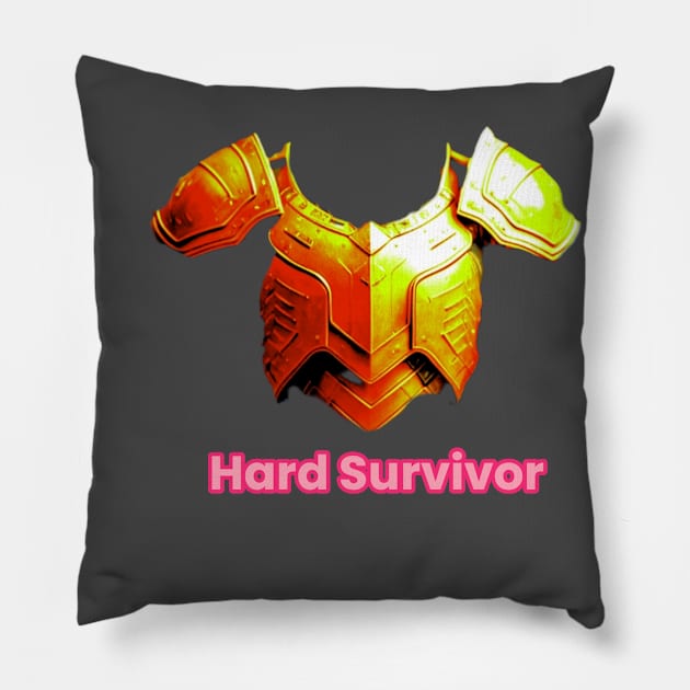 Burning Heard Survivor Pillow by Sun