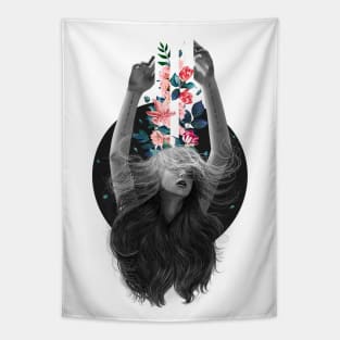 Blooming imagination Tapestry