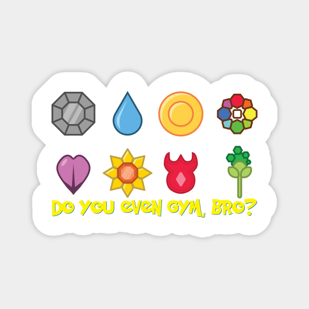 Do You Even Gym, Bro? Magnet by imlying