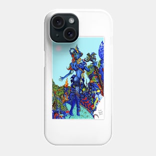 "Cyberian" Android Goddess MIX 1 Phone Case