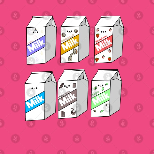 Milk Carton Collection by OneThreeSix