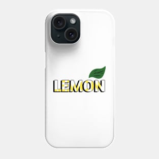 Lemon Phone Case