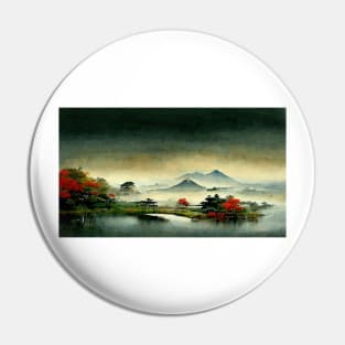 Japan landscape Pin