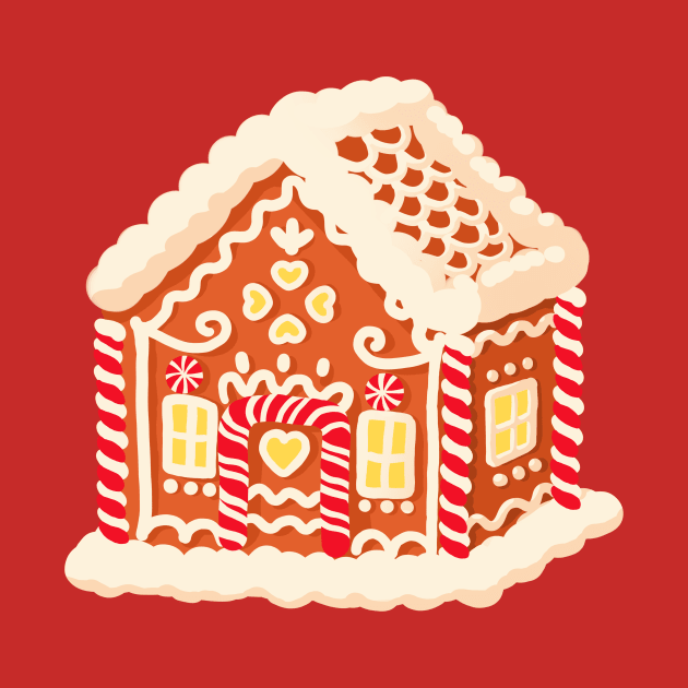 Gingerbread House - Christmasm Cookies - ticker by NOSSIKKO