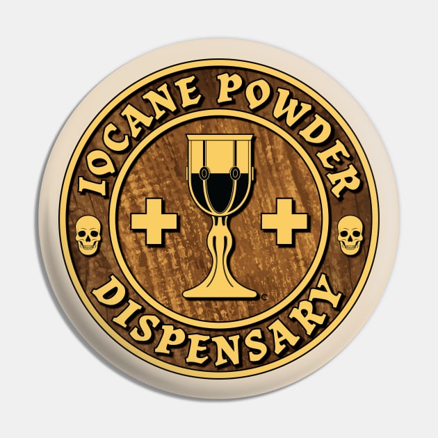 Iocane Powder Dispensary Pin by CuriousCurios