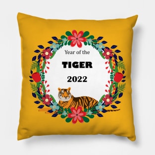 Cute Year of the Tiger 2022 Pillow