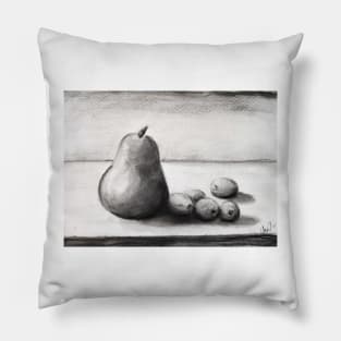 Pear and grapes Pillow