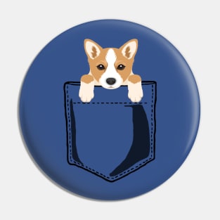 Pocket Corgi Pin