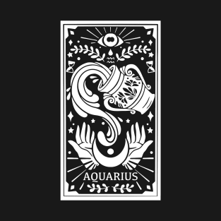 Aquarius - Tarot Style T-Shirt