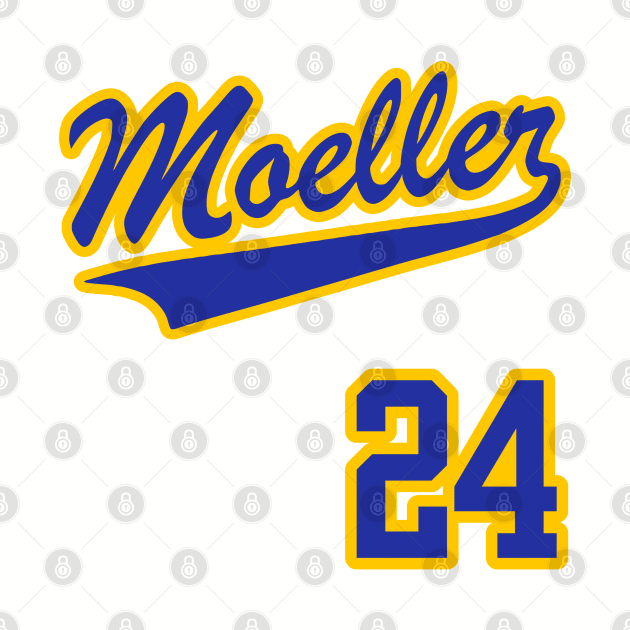 Ken Griffey Jr MOELLER Jersey (Front & Back Print) by darklordpug