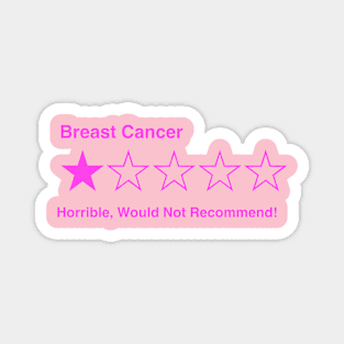 5 Star Review (Breast Cancer) Magnet