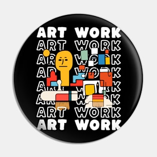 Art work Pin