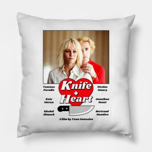 Knife + Heart poster Pillow