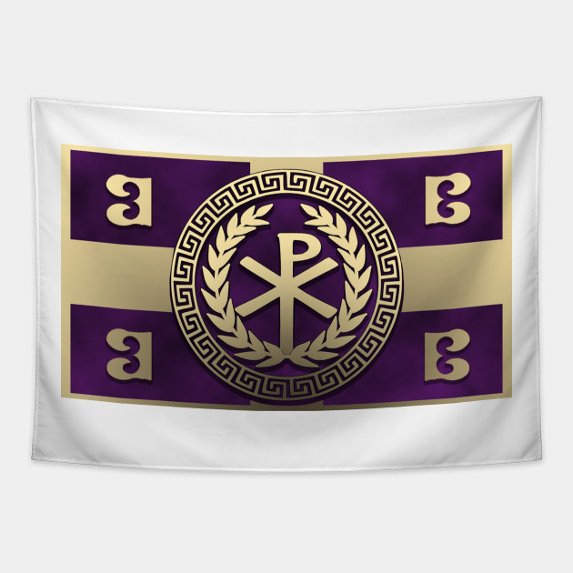 Byzantine Empire Flag Of Constantinople Byzantine Empire Tapestry Teepublic