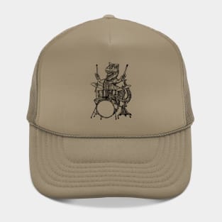 SEEMBO Dinosaur Playing Drums Musician Drummer Drumming Band Hat