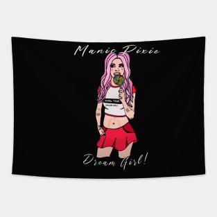 MANIC PIXIE DREAM GIRL by Diane Maclaine Tapestry