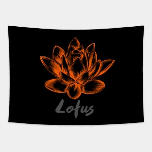 Lotus Flower Tapestry