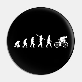 Cycling Evolution - funny gift idea Pin