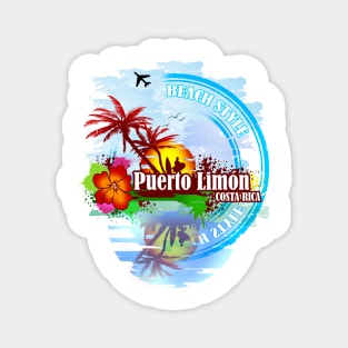 Puerto Limon Costa Rica Magnet