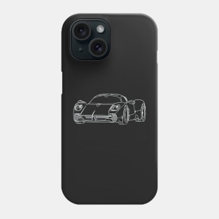 Pagani Utopia racecar Phone Case