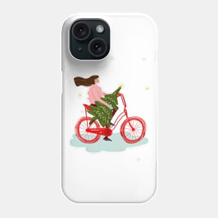 Christmas ride Phone Case