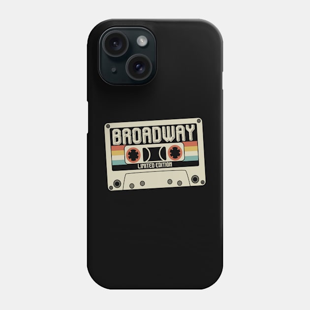 Broadway - Limited Edition - Vintage Style Phone Case by Debbie Art