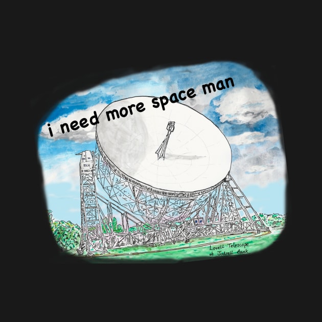 I need more space man by Coppack