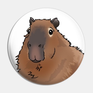 Capybara Pin