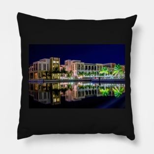 night reflection Pillow