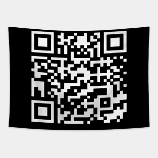 trump-dancing-qr-code Tapestry