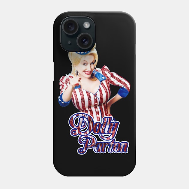 dolly parton blink blink Phone Case by CLOSE THE DOOR PODCAST