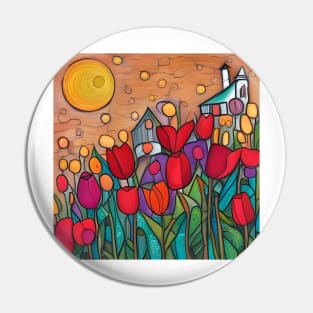 Tulips Pin