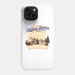 Yellowstone National Park, Wyoming Phone Case