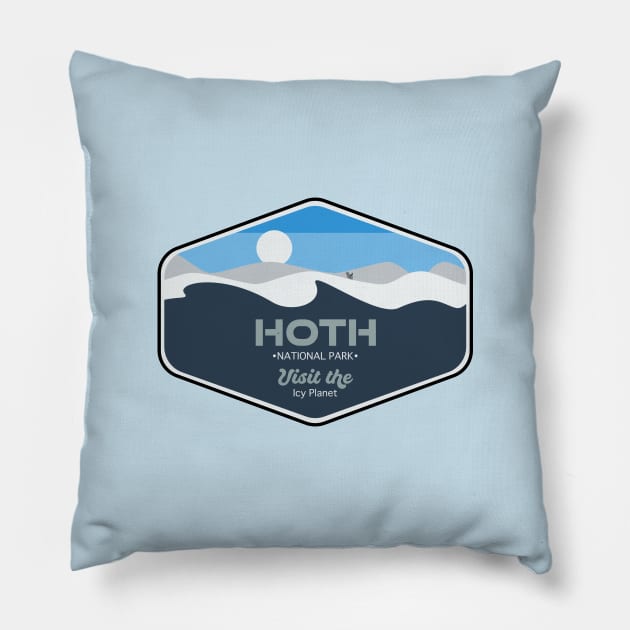 Hoth Pillow by WTFudge