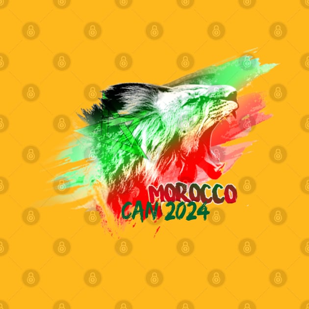 CAN 2024. YES YOU CAN. MOROCCO FOOTBALL by ShopiLike